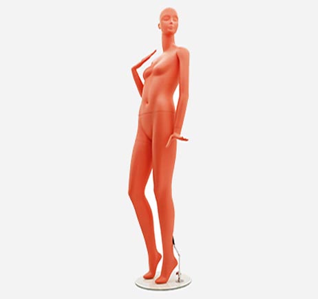 Corail Orange Main fixe Fabricant de mannequins femme